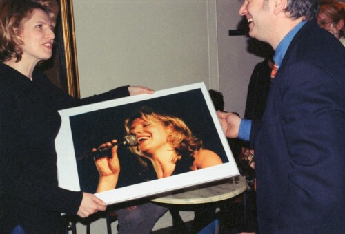 Lydia van Dam, HAn Beers, 31 januari 1999 Nieuwe de la Mar Amsterdam, cd presentatie "Both Sides Now" Lydia van Dam, HAn Beers, 31 januari 1999 Nieuwe de la Mar Amsterdam, cd presentatie "Both Sides Now"
