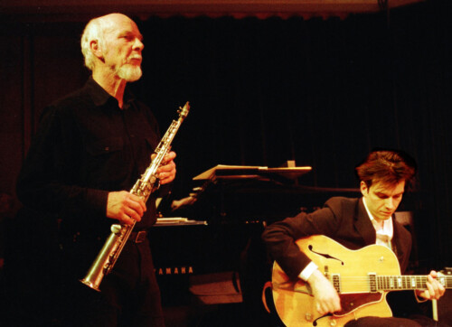 Theo Loevendie, Jesse van Ruller, 15 mei 1999 Breda Jazz Festival (Jazz Orchestra of the Concertgebouw o.l.v. Henk Meutgeert) Theo Loevendie, Jesse van Ruller, 15 mei 1999 Breda Jazz Festival (Jazz Orchestra of the Concertgebouw o.l.v. Henk Meutgeert)