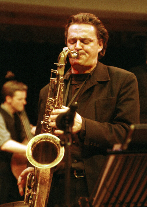 Frans van Geest, Jan Menu, 15 mei 1999 Breda Jazz Festival (Jazz Orchestra of the Concertgebouw o.l.v. Henk Meutgeert) Frans van Geest, Jan Menu, 15 mei 1999 Breda Jazz Festival (Jazz Orchestra of the Concertgebouw o.l.v. Henk Meutgeert)